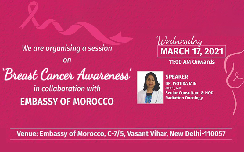 Breast Cancer Awareness in collaboration with Embassy of Morocco